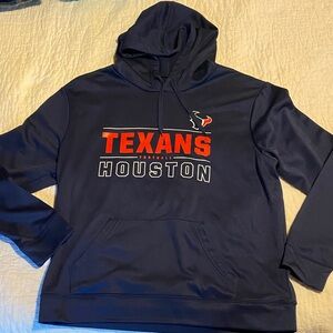 Team Apparel Navy and Red Houston Texans NFL Size Large